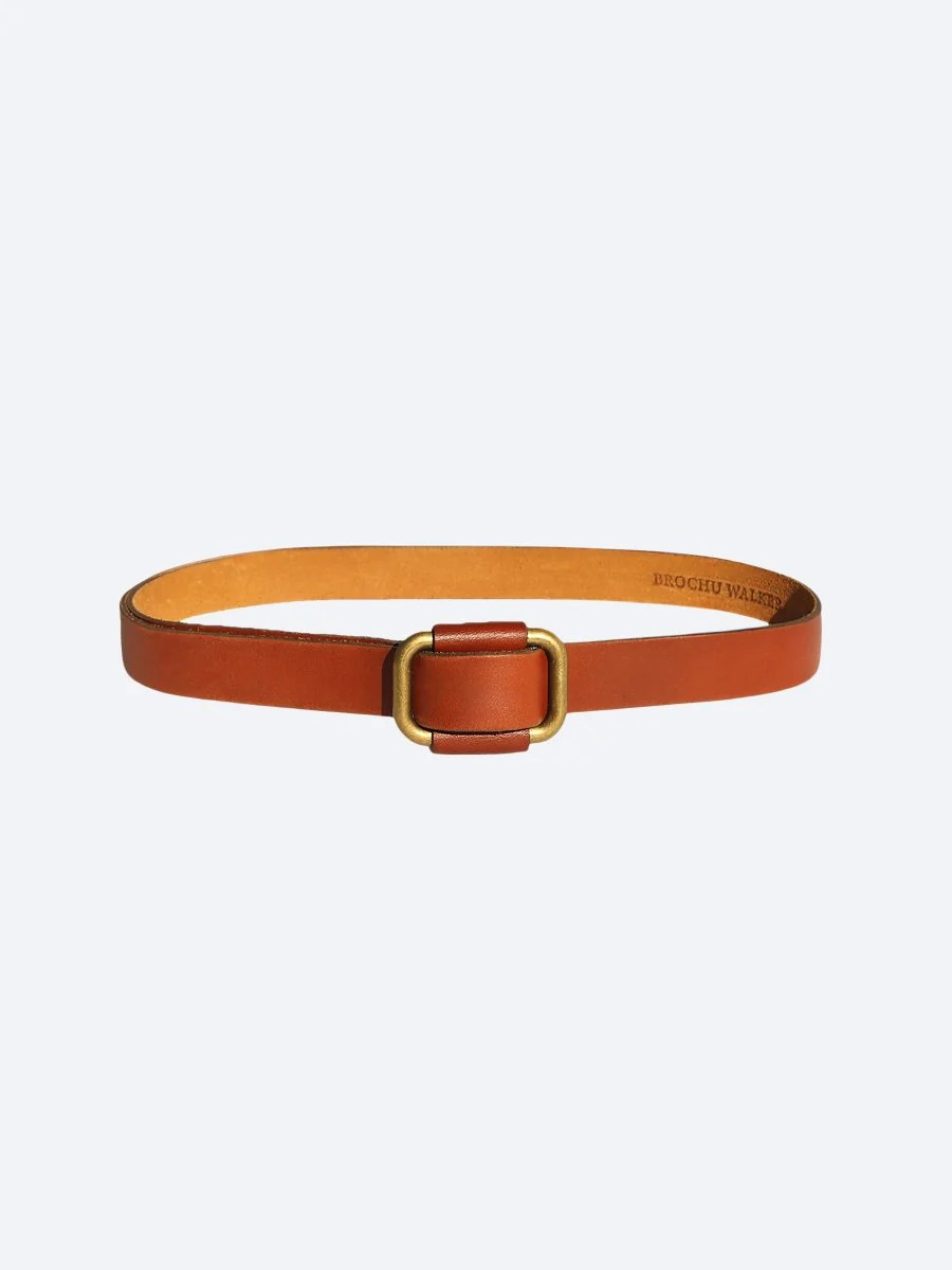 Brochu Walker | Women's Saddle Belt in Cognac | Brochu Walker