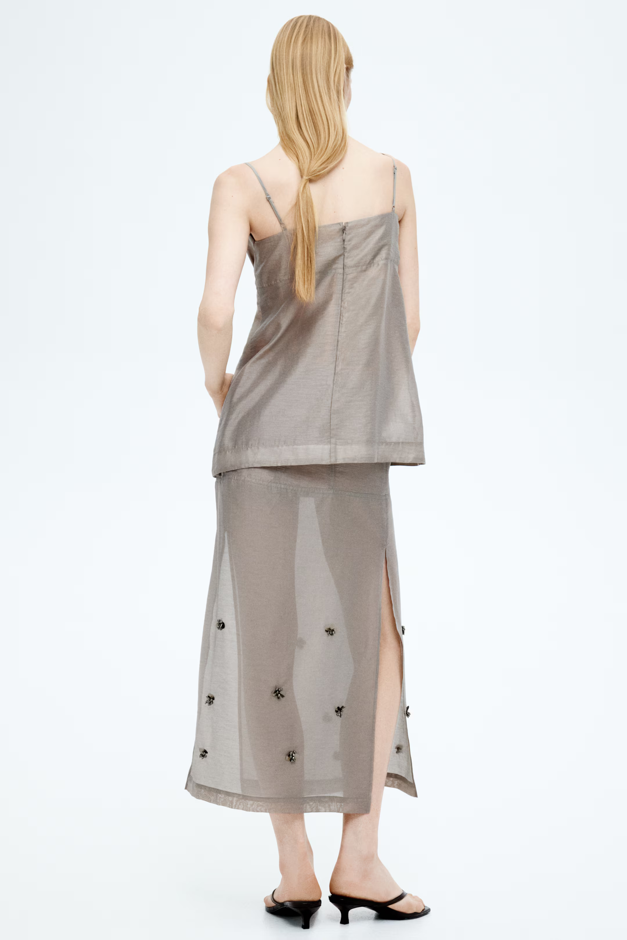 Embellished Sheer Skirt | H&M (US + CA)