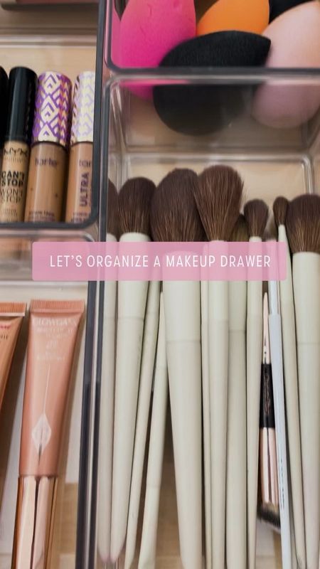 Use our bins from The Container Store to organize your makeup drawer ✨

#LTKMostLoved #LTKbeauty #LTKhome