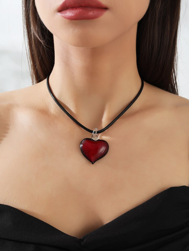 Heart Charm Choker | SHEIN