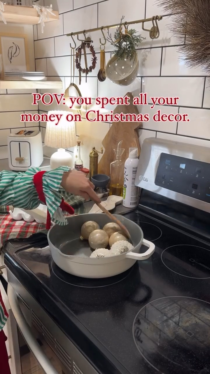 When you’ve officially spent all your money on Christmas decor and have to start getting creative 😅 Frying up ornaments for breakfast, brushing my teeth with a bottle brush tree, and using a pine wreath as a loofah — it’s fine, I’m fine. At least my house looks magical.

neutral christmas decor, cozy christmas home, christmas decorating ideas, funny christmas reel, christmas humor, christmas content ideas, modern cottage christmas, organic modern christmas, cozy holiday home, holiday decorating inspo, christmas home tour, scandinavian christmas decor, pottery barn christmas, crate and barrel holiday decor, lulu and georgia christmas, cottage christmas style, festive home ideas, cozy minimalist christmas, christmas home inspiration, christmas 2025 trends

#LTKSeasonal #LTKHoliday #LTKHome