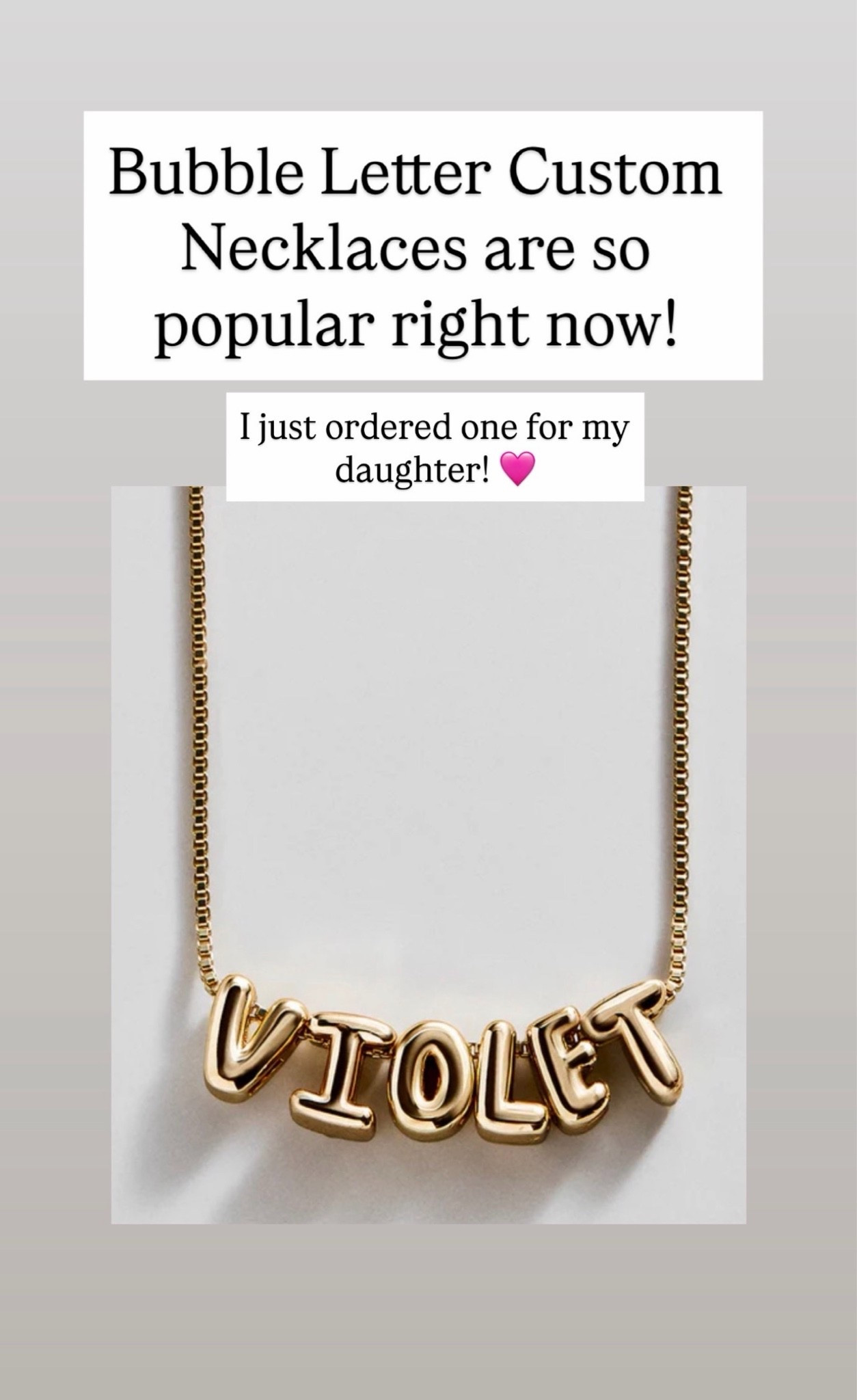 Bubble necklace for girls

#LTKootd