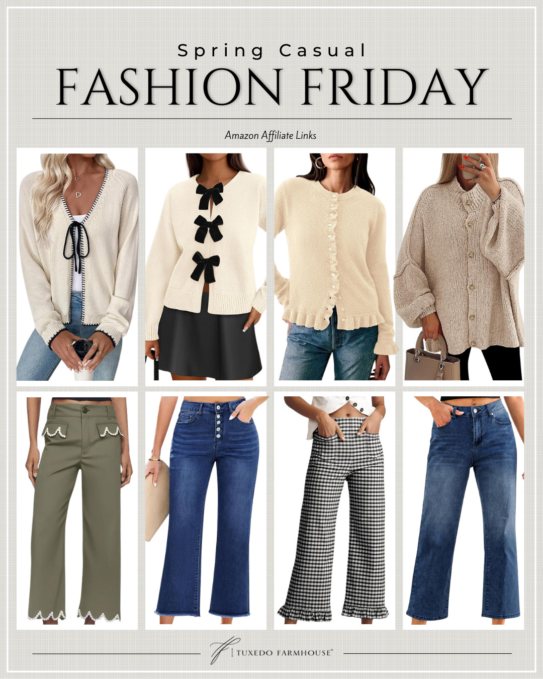 Elevate your spring wardrobe with these casual and chic outfit ideas that feel effortless yet polished. Think easy layers, soft fabrics, and timeless pieces that work for everyday wear while still looking put together. Perfect for running errands, meeting friends, or enjoying a relaxed day out, these looks strike that ideal balance between comfort and style. Simple, versatile, and made for the season ahead. #SpringFashion #CasualStyle 

 #LTKSeasonal