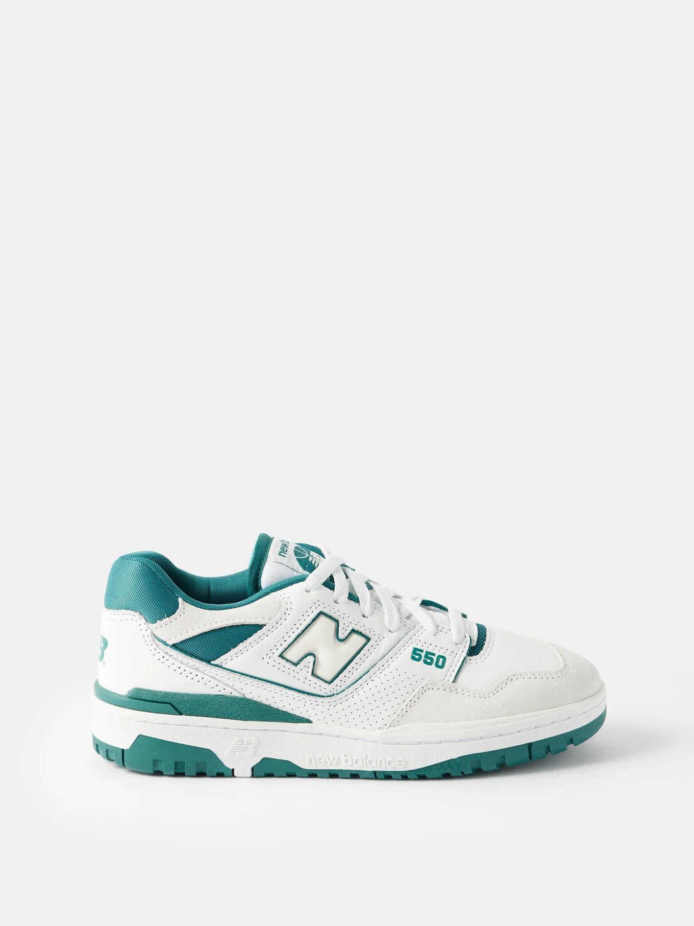 550 leather and suede trainers | Matches (US)