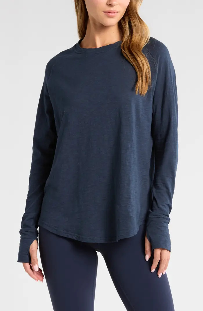 Relaxed Washed 2.0 Long Sleeve Slub Tee | Nordstrom