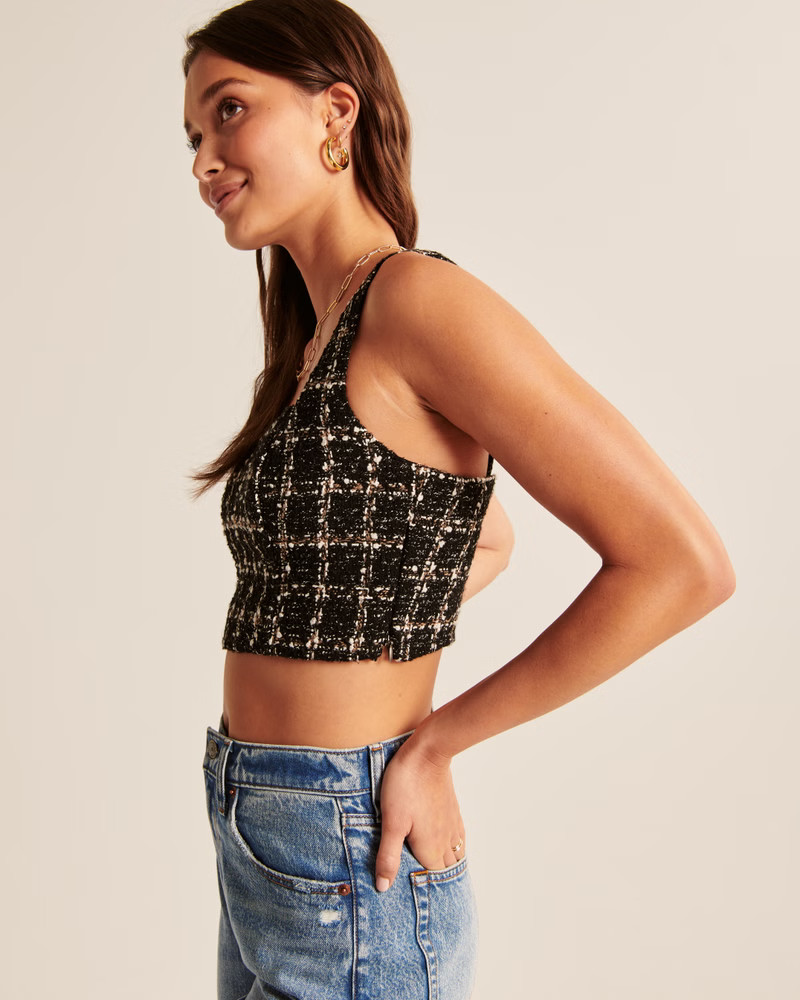 Tweed Set Top | Abercrombie & Fitch (US)