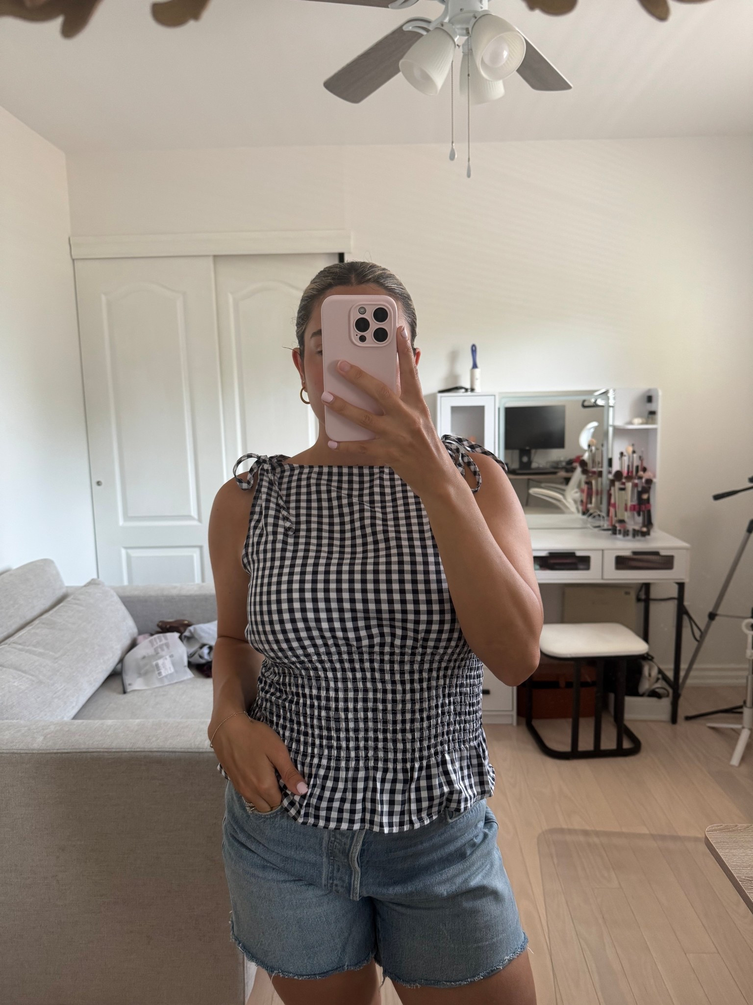 This gingham top from Amazon is so stunning! An affordable find that can be styled so many different ways ✨

#LTKstyletip #LTKpetite #LTKcanada
