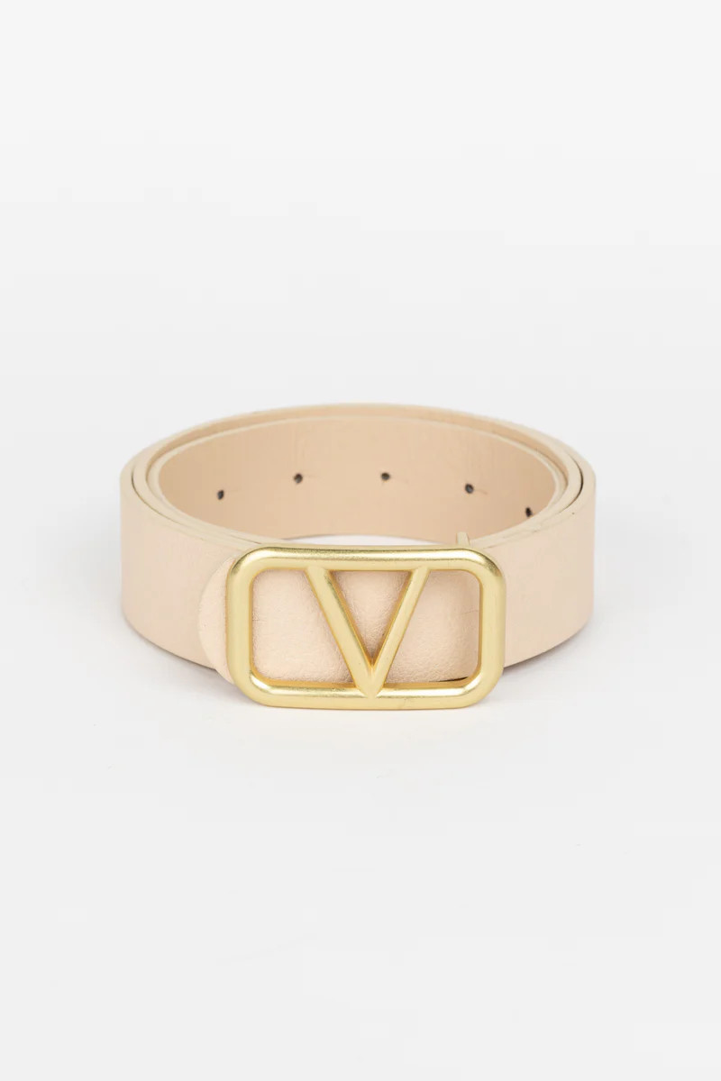 Valerie Belt- Beige | Avara
