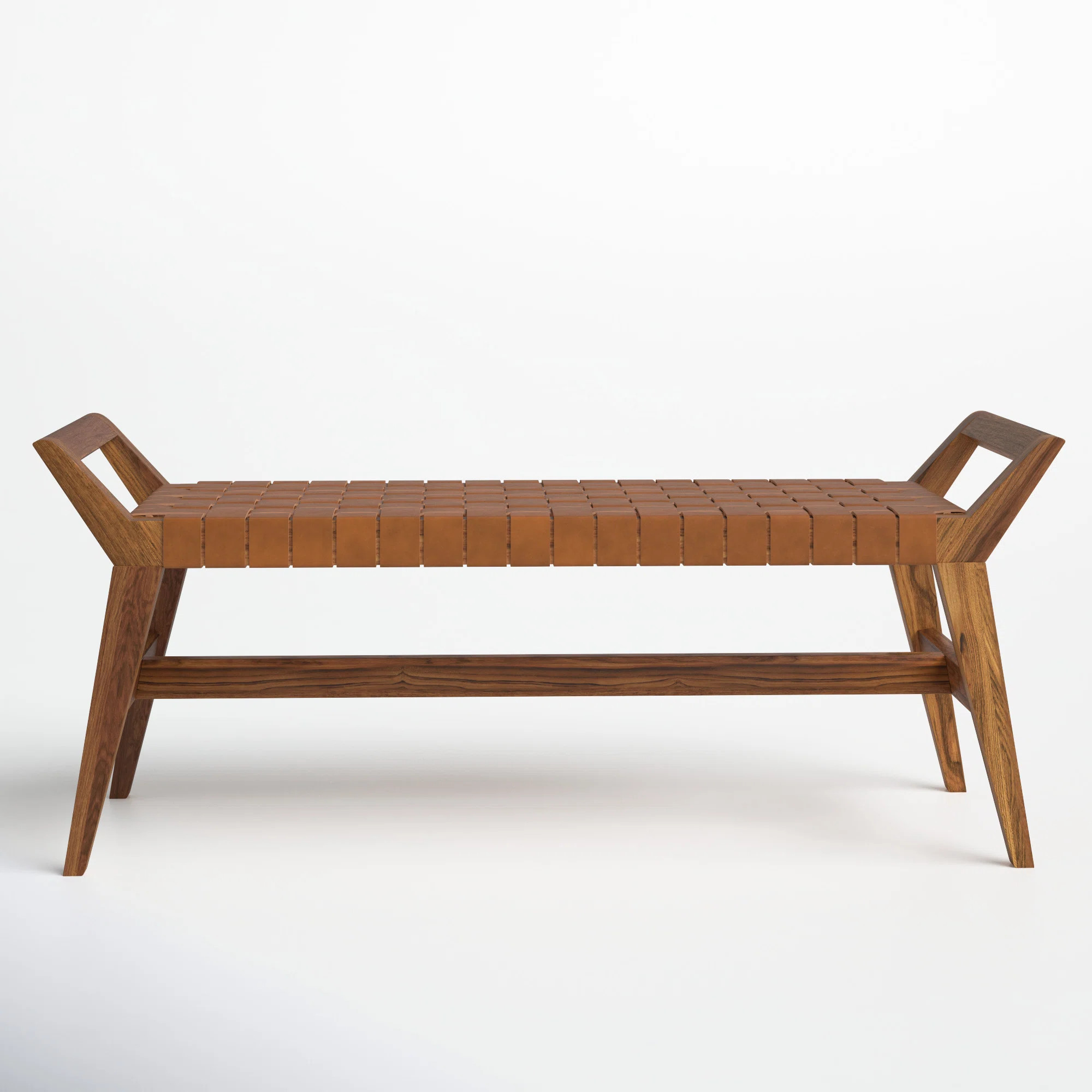 Joss & Main Sheila Genuine Leather Upholstered Bench & Reviews | Wayfair | Wayfair North America