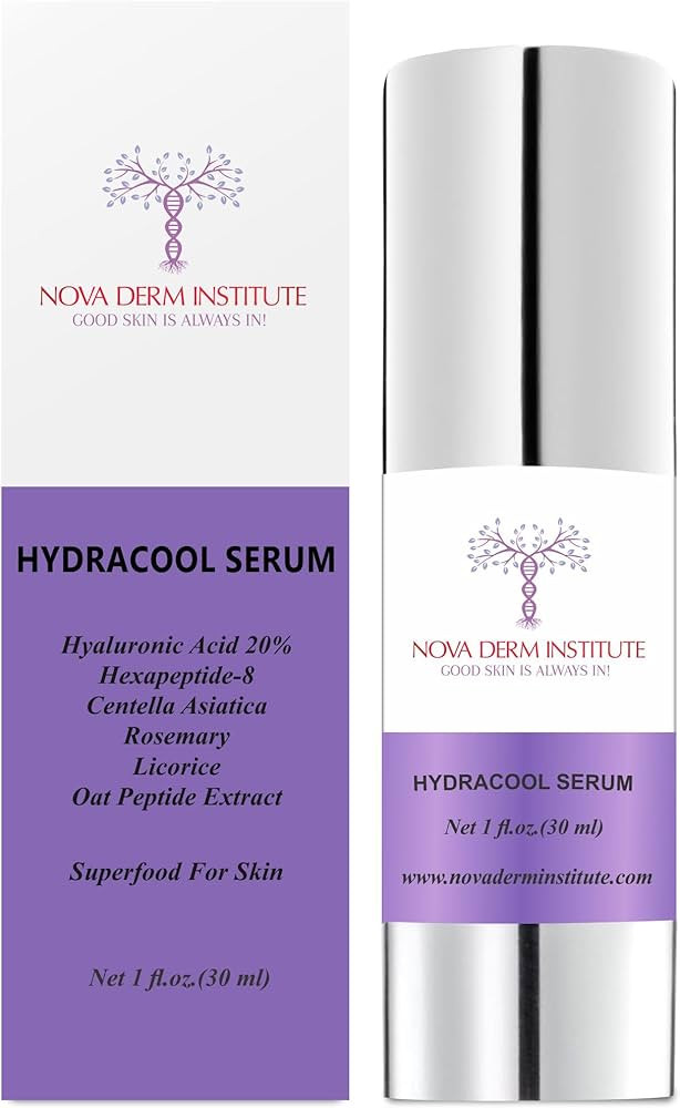 Hydracool 20% Pure Hyaluronic Acid Serum for Face Anti-Aging Peptide Moisturizer to Hydrate Skin ... | Amazon (US)