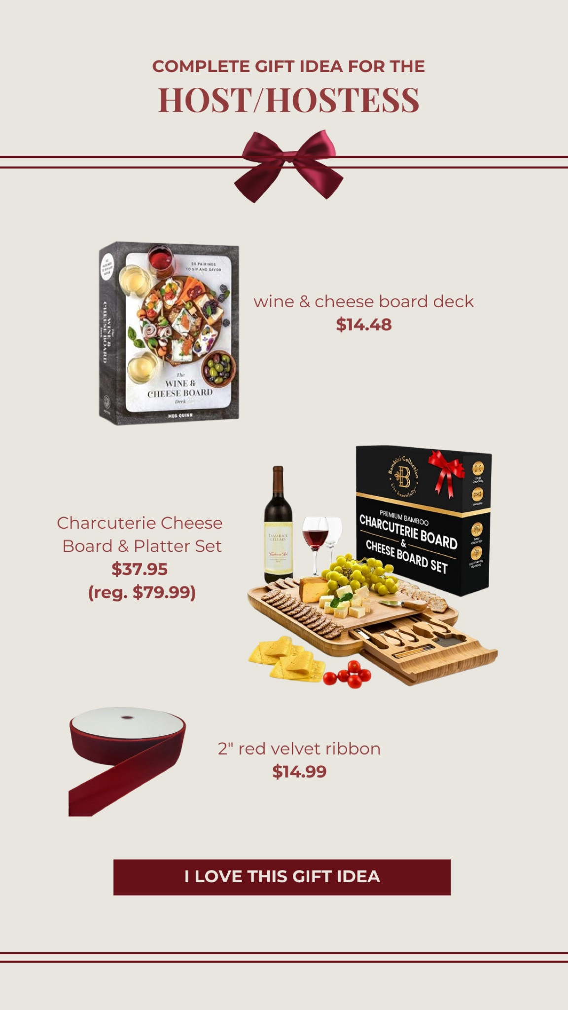 Gift idea for the host or hostess. Someone who loves entertaining or hosting, this would make such a great gift. The board is currently on sale for Black Friday and such a good deal, it comes with the knives and label boards too.

Gift guide for her
Gift guide for him
Hosting gifts
Host gifts
Charcuterie board

#LTKGiftGuide #LTKHoliday #LTKHome
