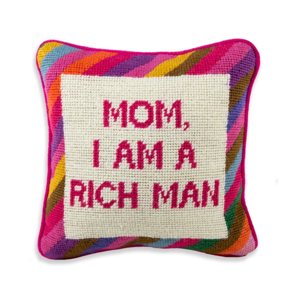 Furbish Studio - Cher Knows Best Needlepoint Pillow | Furbish Studio