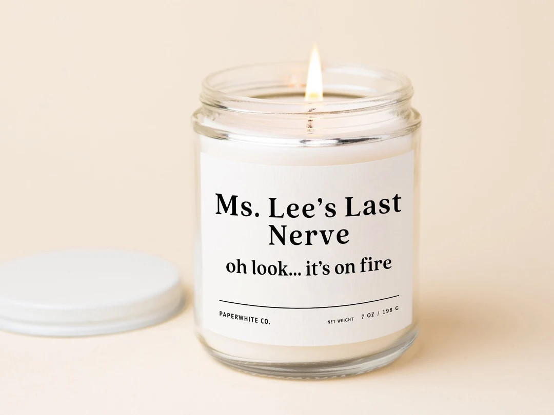 Teacher Gifts, Teacher Christmas Gifts, Daycare Teacher Gifts, Teacher Appreciation, Thank You Gi... | Etsy (US)