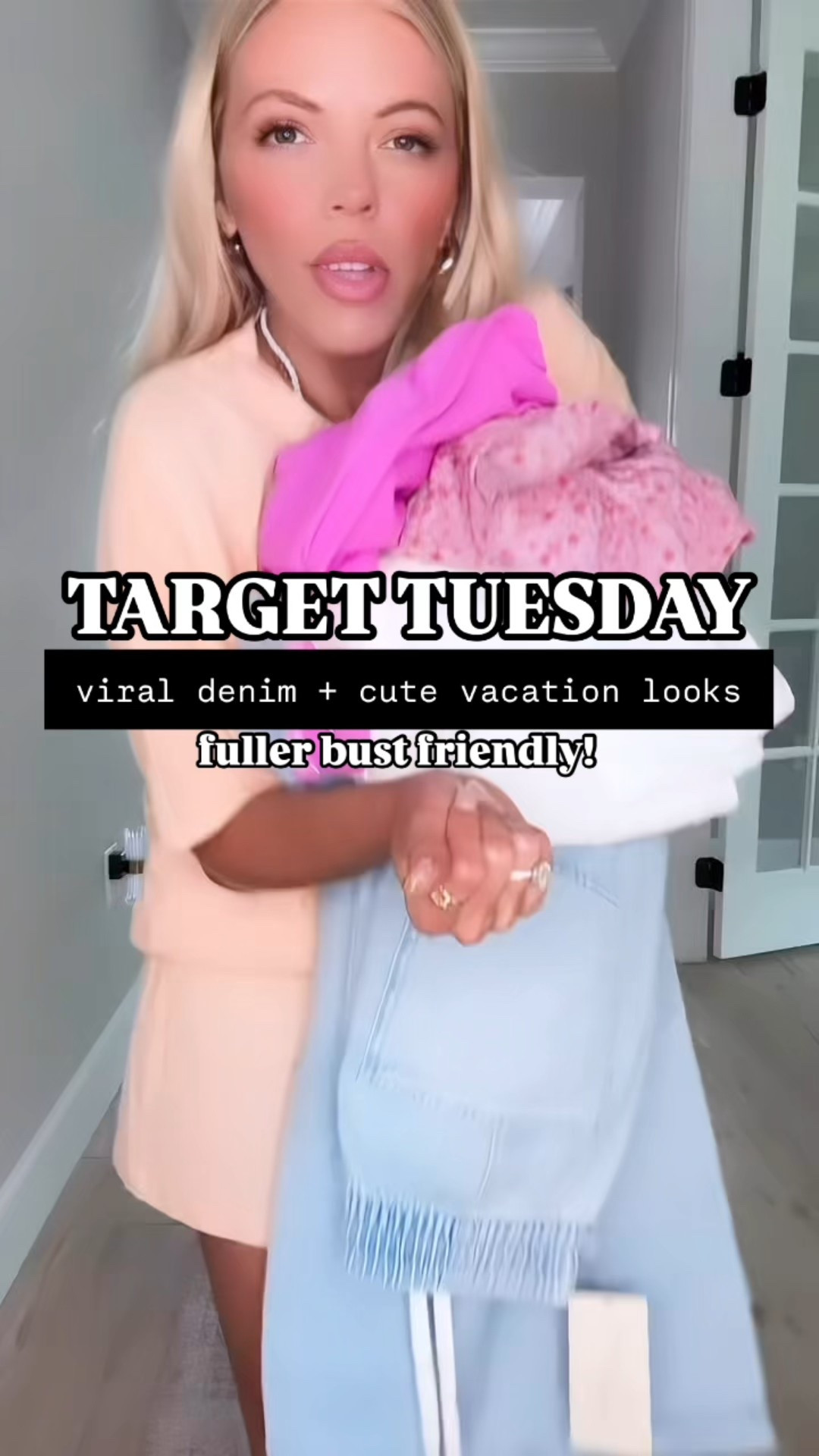 This weeks target Tuesday is so good!! 

Cute summer dresses 
White denim jeans 
Short girl friendly denim 
Viral tie waist pull on pajama jeans 
Mom swimsuits 
Sexy swimsuits 
Swim coverups 

Target finds Target fashion 

#LTKFindsUnder50 #LTKMidsize