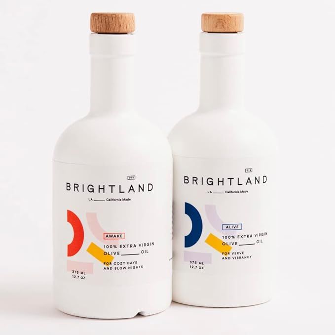 Amazon.com : Brightland The Duo Extra Virgin Olive Oils - Cold-Pressed Made with Early-Harvest Ar... | Amazon (US)