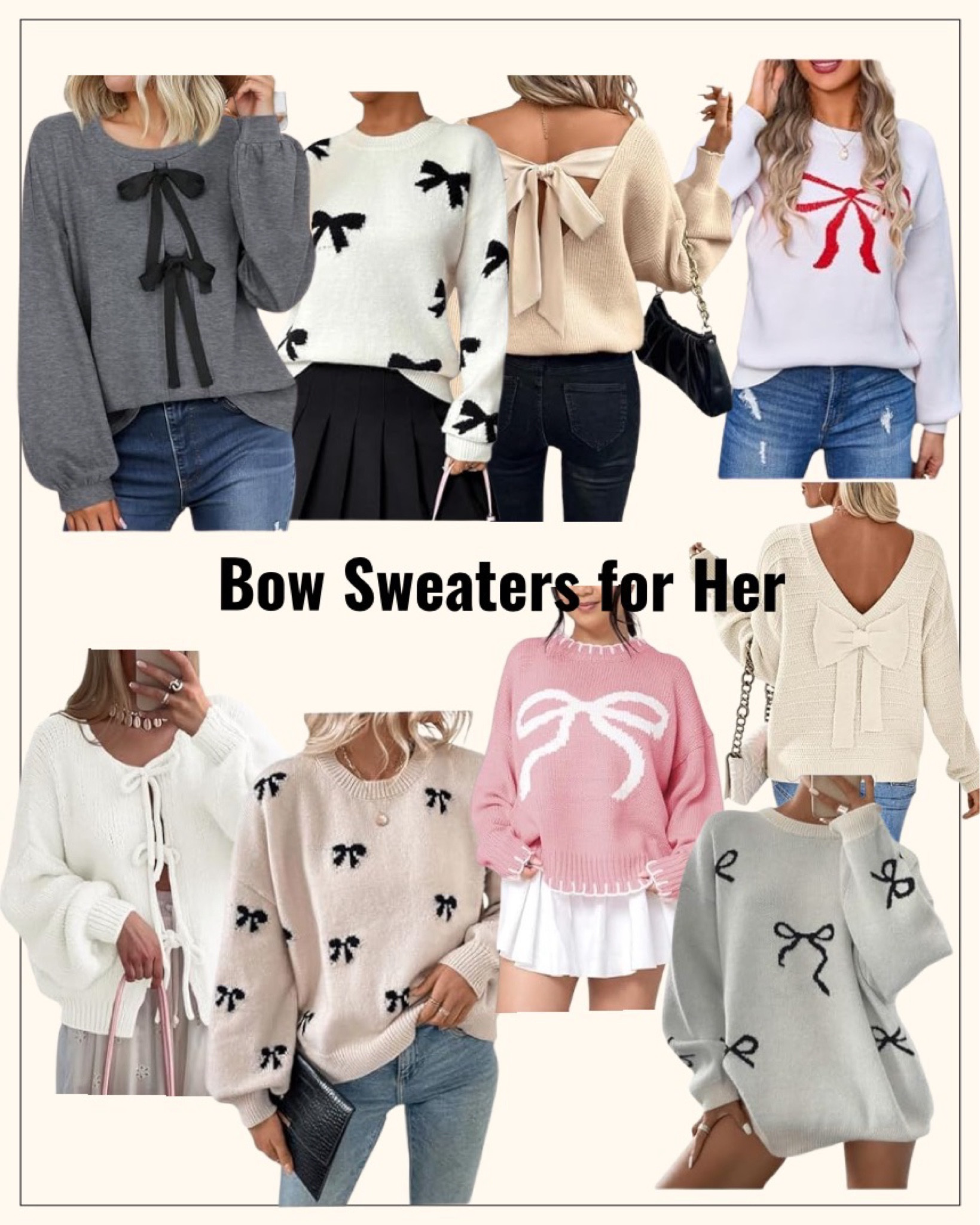 The Cutest sweaters for her🎀

#LTKHoliday #LTKSeasonal #LTKFindsUnder50