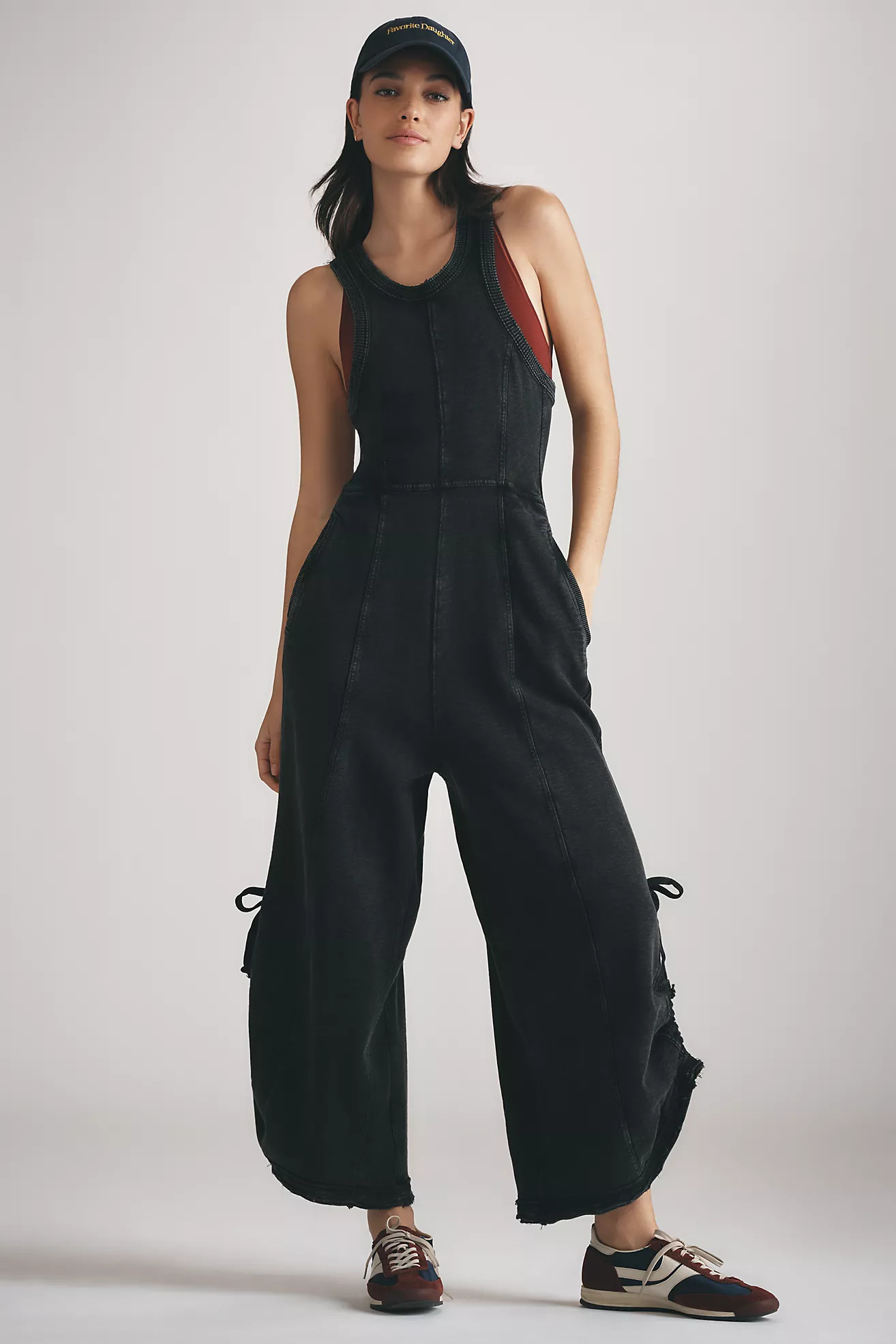 Daily Practice by Anthropologie Horizon Wide-Leg Jumpsuit | Anthropologie (US)