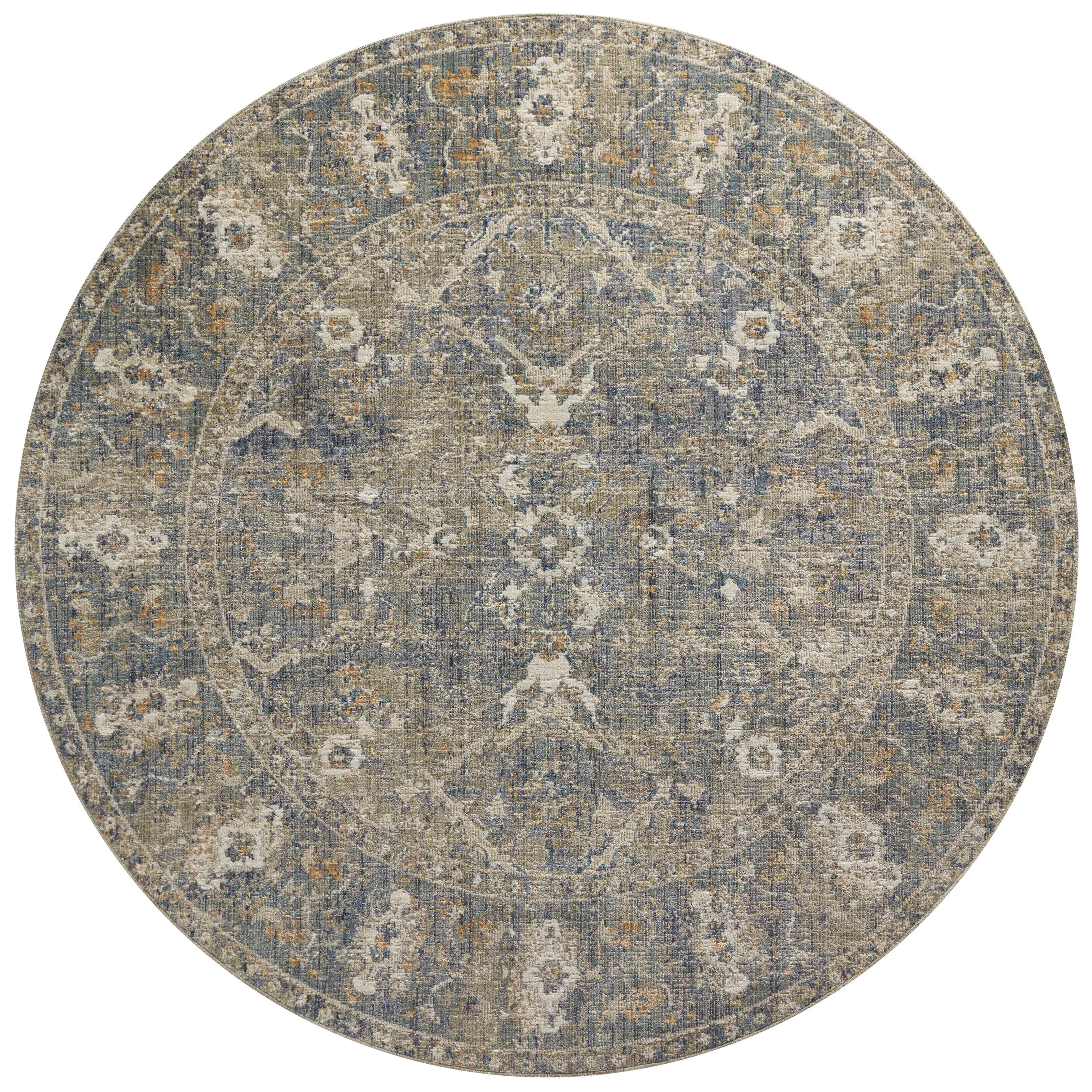 Chris Loves Julia x Loloi Rosemarie Oriental Sand/Lagoon/Off White Area Rug | Wayfair North America