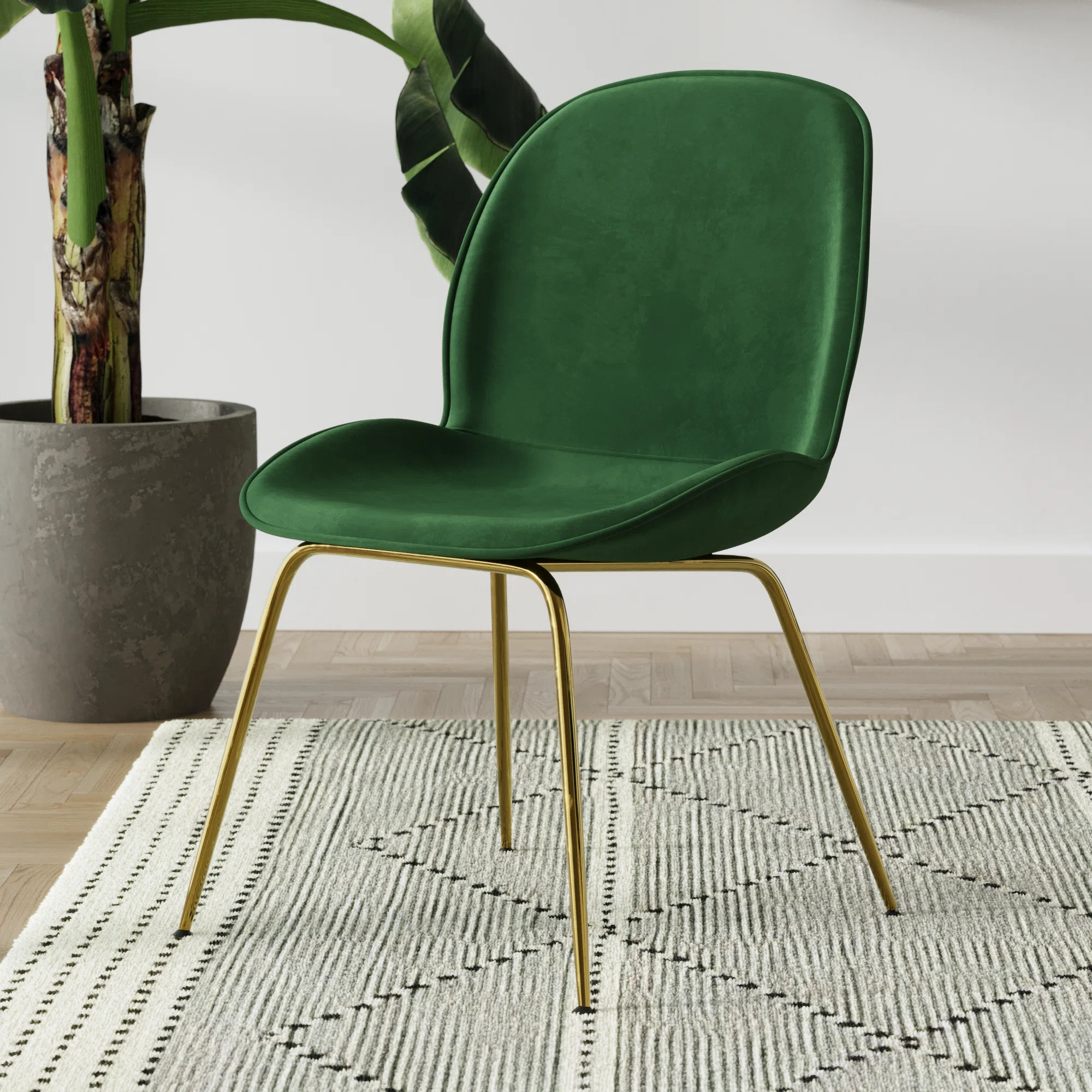 Amelie Velvet Side Chair (Set of 2) | Wayfair North America