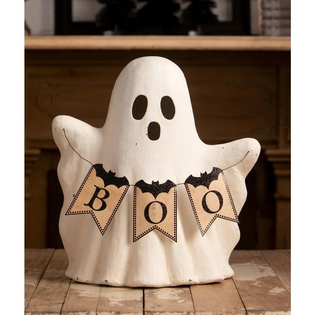 Bethany Lowe Designs Ghost with Boo Garland 16" TJ4306 | Amazon (US)