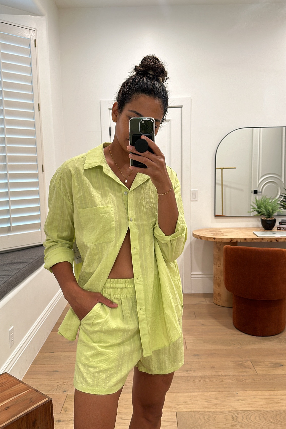 BEACH/POOL COVERUP// I’m a sucker for brights and this affordable matching set is such a winner!! Comes in multiple colors. I sized up to a large in the top for an oversized fit, wearing my true size small in these comfy pull on shorts.



#LTKStyleTip #LTKTravel #LTKFindsUnder50