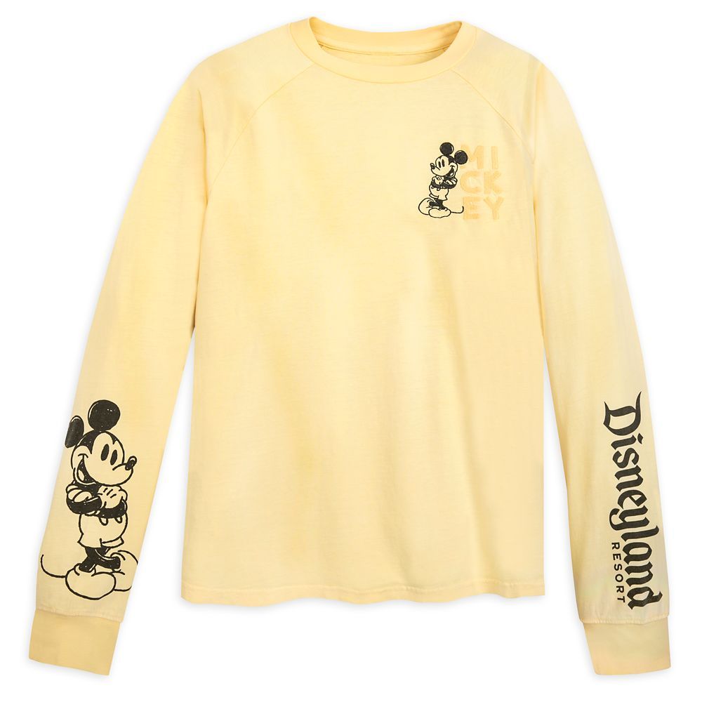 Mickey Mouse Long Sleeve T-Shirt for Adults – Disneyland | Disney Store