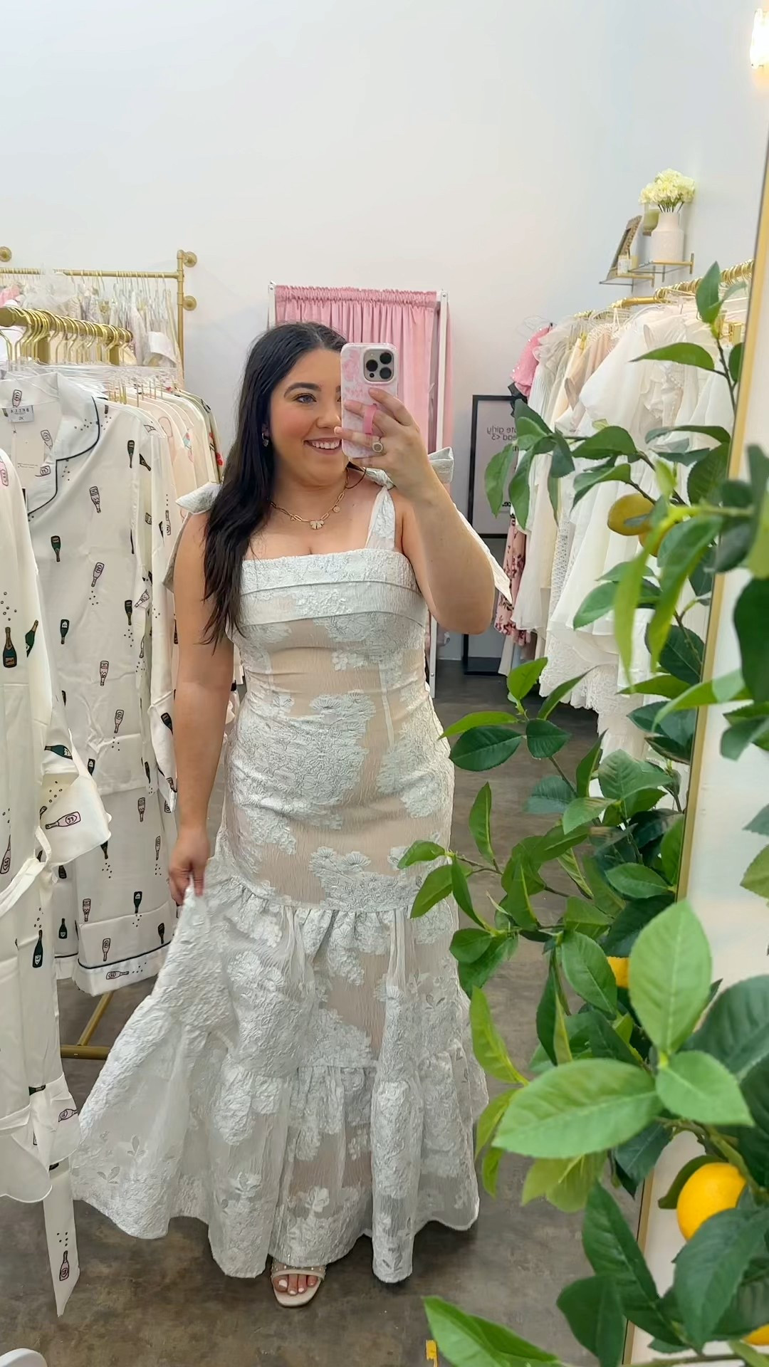 This dress from Linen and Lace is so gorgeous and you can rent it for $30! Can’t wait to wear it for engagement photos!! 