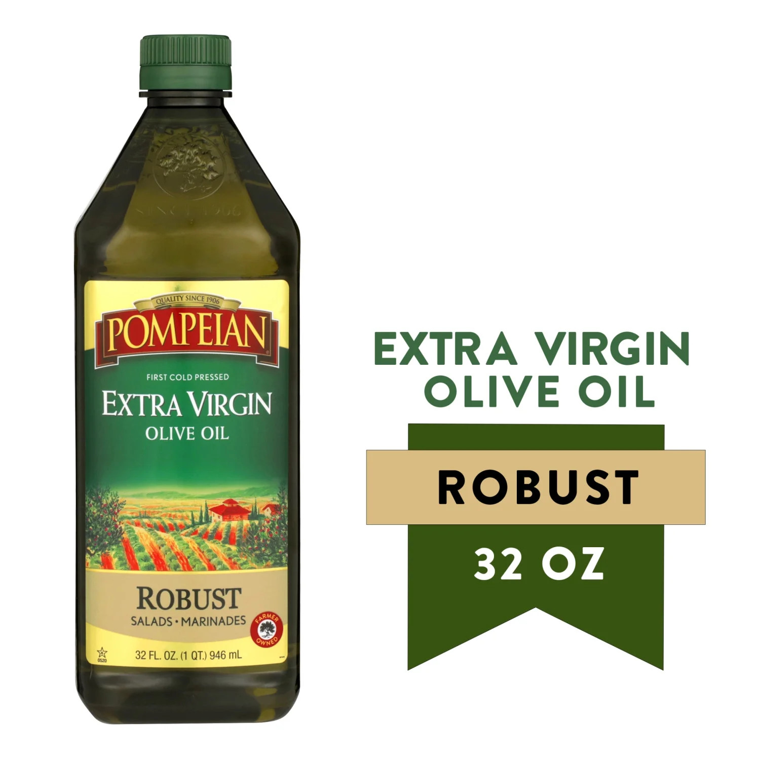 Pompeian Robust Extra Virgin Olive Oil - 32 fl oz | Walmart (US)