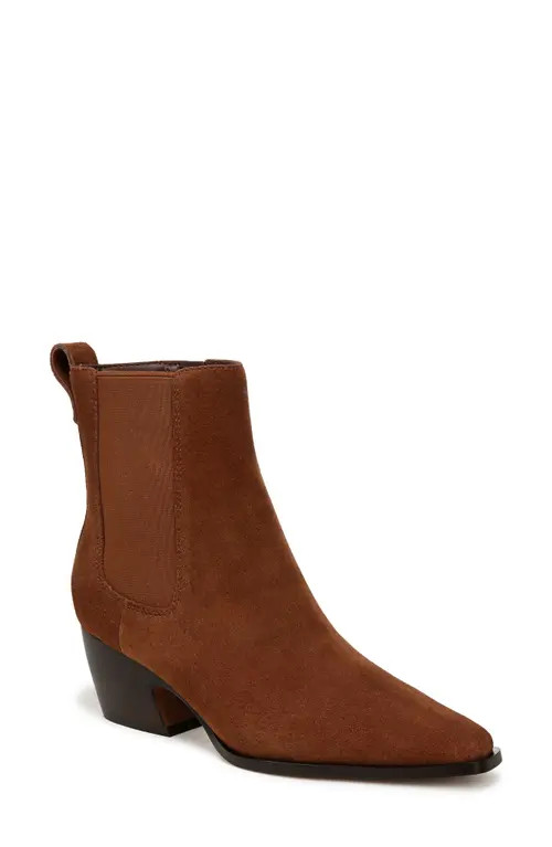 SARTO by Franco Sarto Vianca Bootie in Brown at Nordstrom, Size 9.5 | Nordstrom
