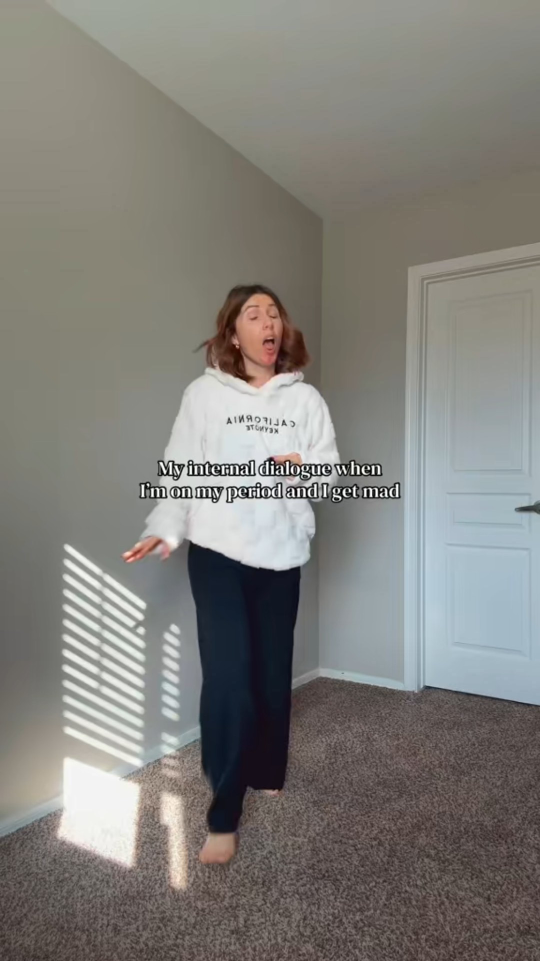 • White Sherpa hoodie: Sized up 2 sizes to a large for a cozy fit 
• black wide leg sweatpants: white drawstring and has pockets 👌🏻 size medium and tall girl friendly as I’m 5’4 and they drag a bit on the floor 

#LTKmomlife #LTKgrwm #LTKootd