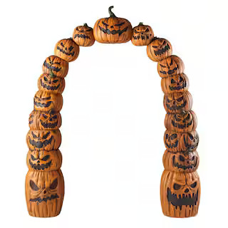 7.5 ft. Jack-O-Lantern Archway | The Home Depot