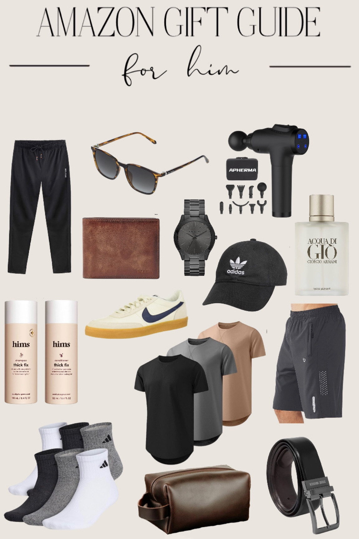 Amazon gift guide for men

#LTKHoliday #LTKfindsunder100 #LTKGiftGuide