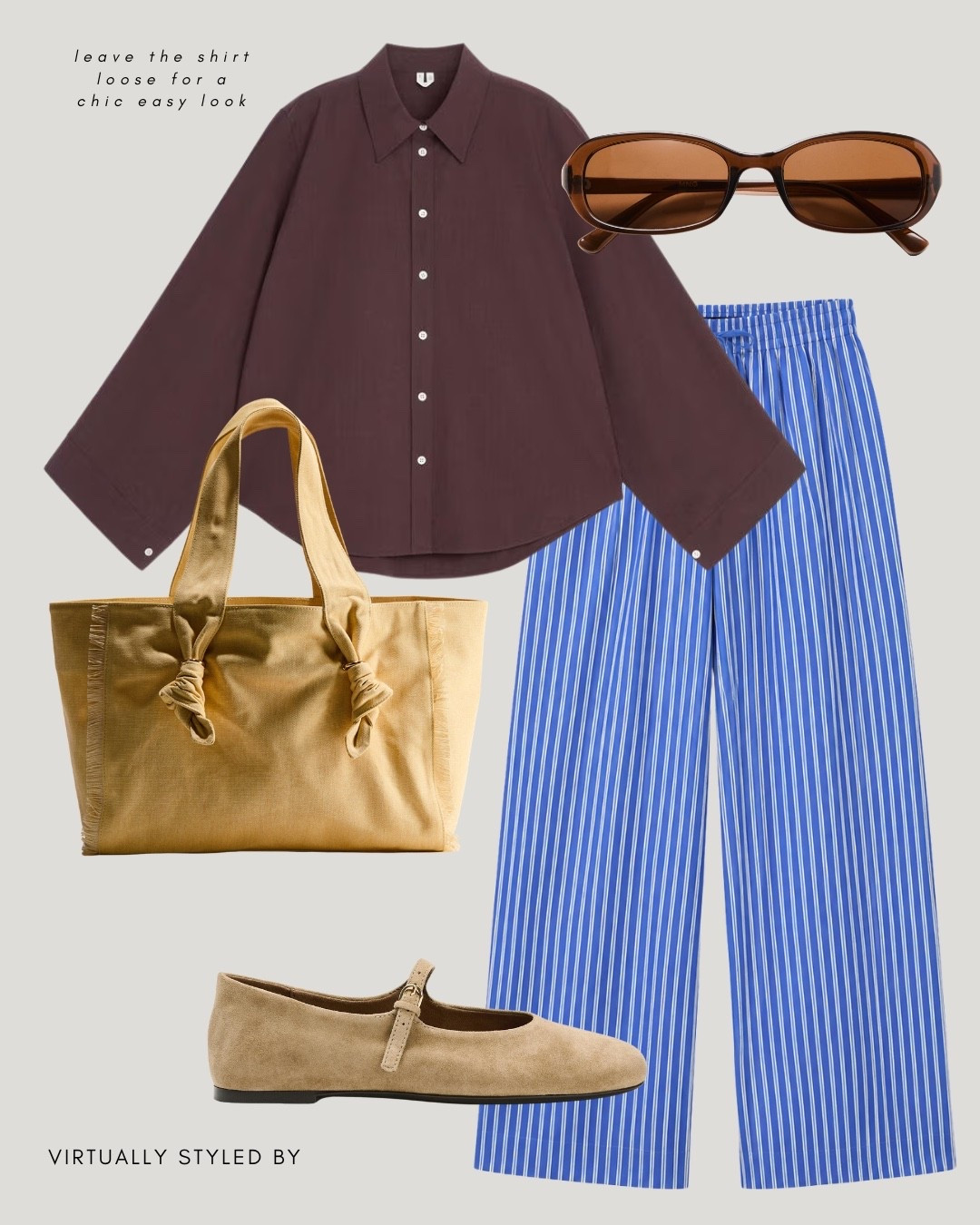 Ways to wear stripe poplin trousers for summer

#LTKsummer #LTKuk #LTKeurope