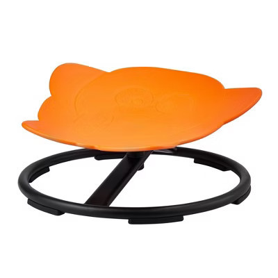 Whisen Kids 360°Sensory Swivel Chair & Autism Spinning Playground Seat with Anti-Slip Metal Base - Orange | Target