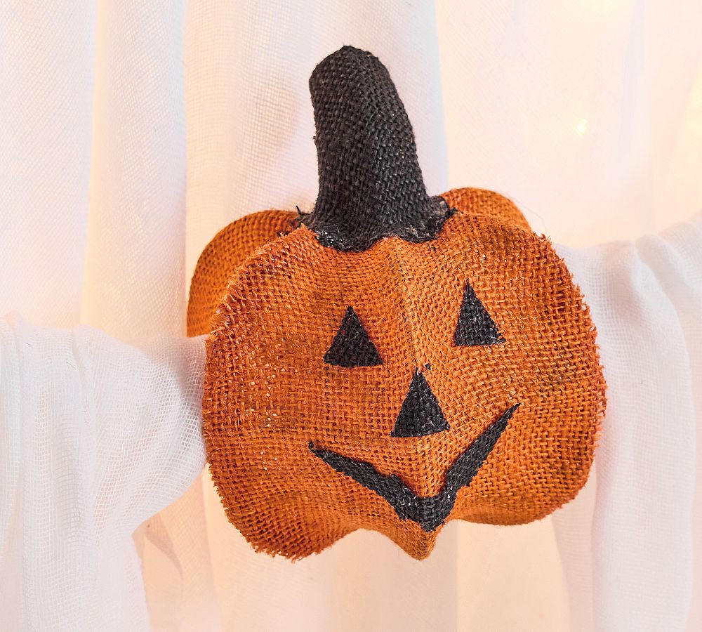 Lit Pumpkin Ghosts - Set of 2 | Pottery Barn (US)