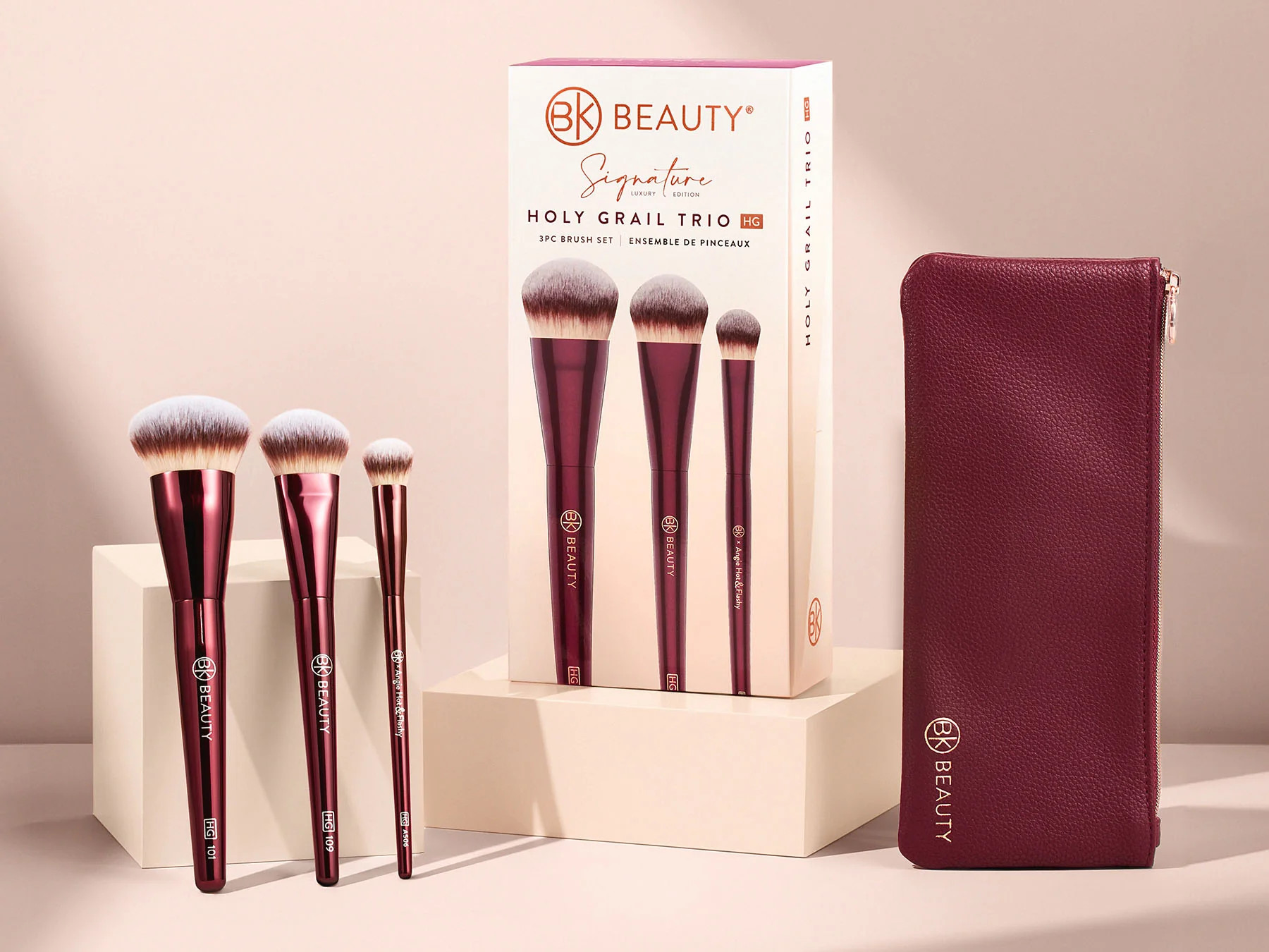 Holy Grail Brush Trio - Signature Series | BK Beauty