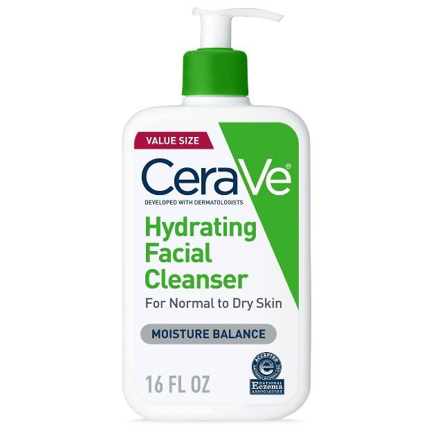 CeraVe Face Wash, Hydrating Facial Cleanser for Normal to Dry Skin with Hyaluronic Acid, Ceramide... | Target