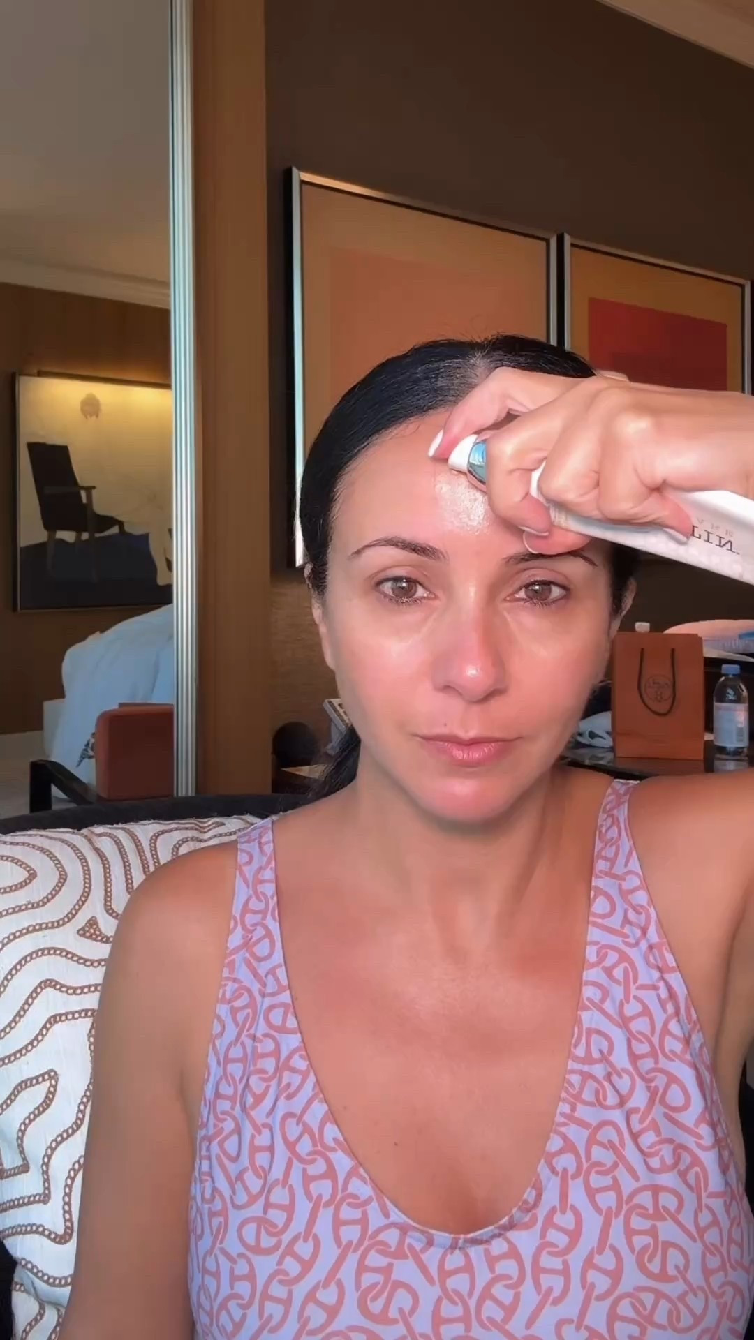 Sharing my quick and natural poolside look with you all...just enough to feel put together without overdoing it! 

Everyday makeup | Rita Salmo 

Face base: Alastin 
Concealer: 6
Contour: spritz
Powder: 2
Bronzer: 3
Blush: 62 s
Eyebrows: ash brown 
Eyeliner: fearless umber 
Pencil eyeliner: but first espresso 

Lip combo 
Lip liner: hot n spicy 
Lipstick: sexy Siena 

#LTKOver40 #LTKBeauty