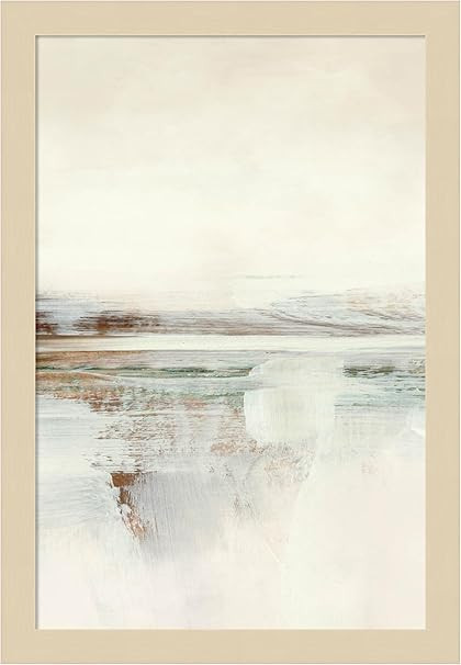 Amanti Art Framed Wall Art Print (12x17) Lake Abstract No 2 by Dan Hobday Framed Poster for Wall ... | Amazon (US)