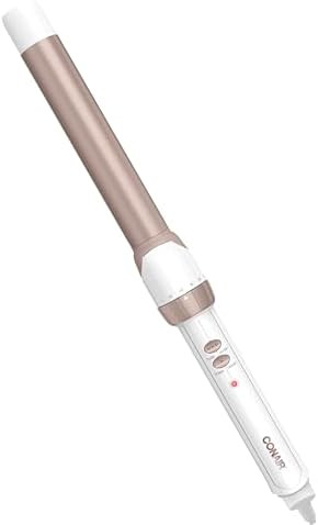 Conair Double Ceramic 1-Inch Curling Wand, Produces Flawless Waves, Curling Iron for Use on Mediu... | Amazon (US)