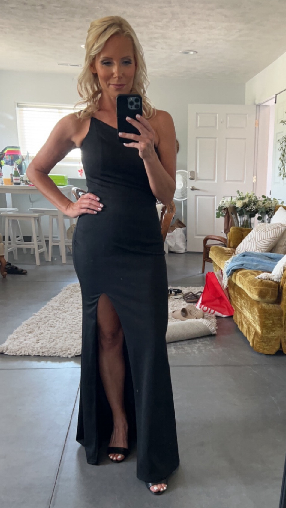 Similar open toe heels on sale at Amazon! 
🔥 Price! 

#amazon 
#amazonsale
#shoesale
#blackheels 

#LTKsalealert #LTKover40 #LTKshoecrush