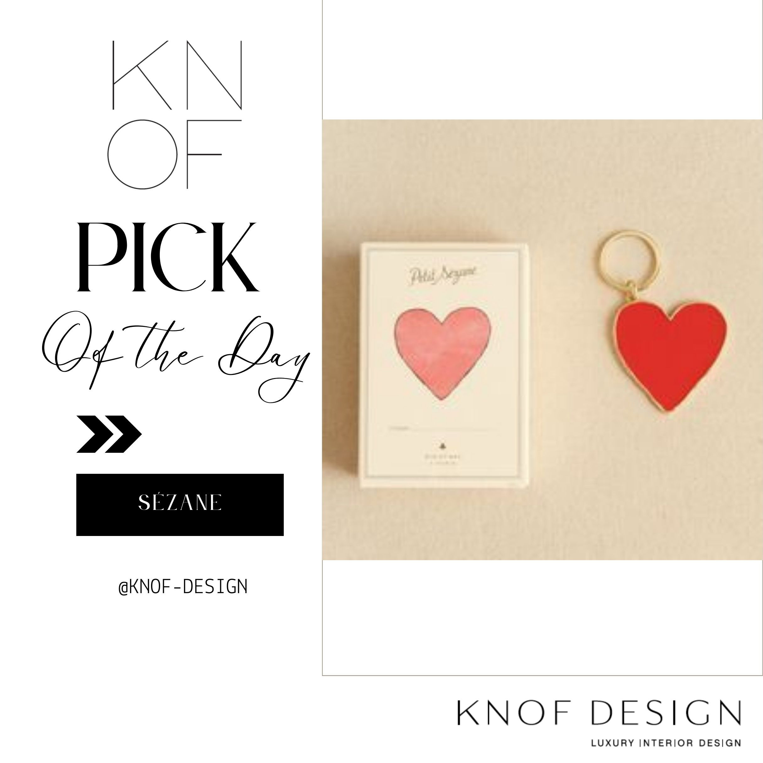 KEY TO MY HEART! This Valentine's share the key to your heart and home with this sweet heart shaped key ring from Sézane.  

 #LTKValentine #LTKSeasonal #LTKHome