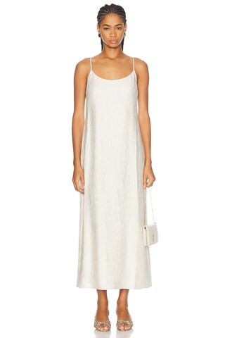 Jenni Kayne Fete Slip Dress in Cream | FWRD 