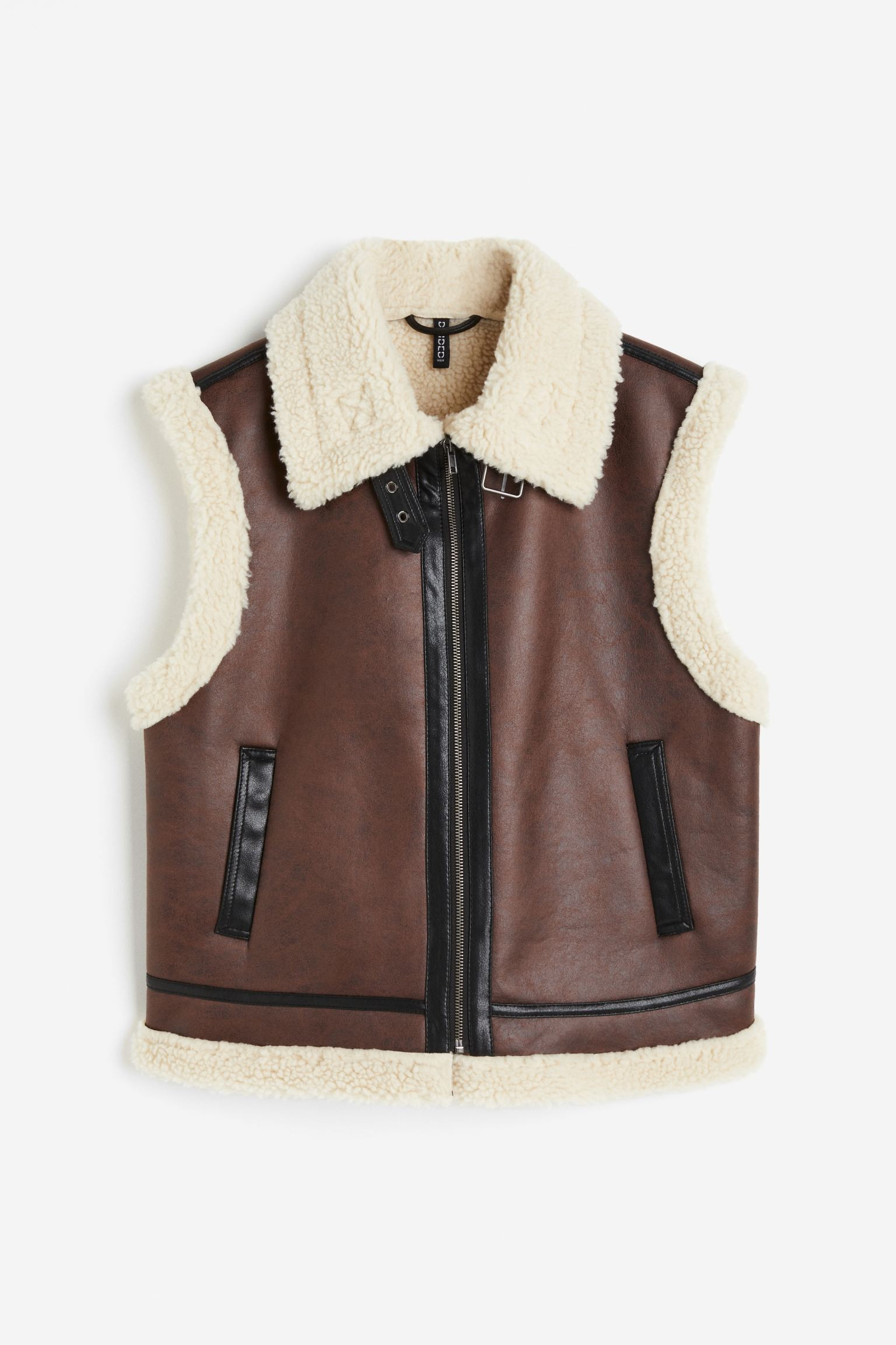 Weste mit Teddyfutter | H&M (DE, AT, CH, NL, FI)