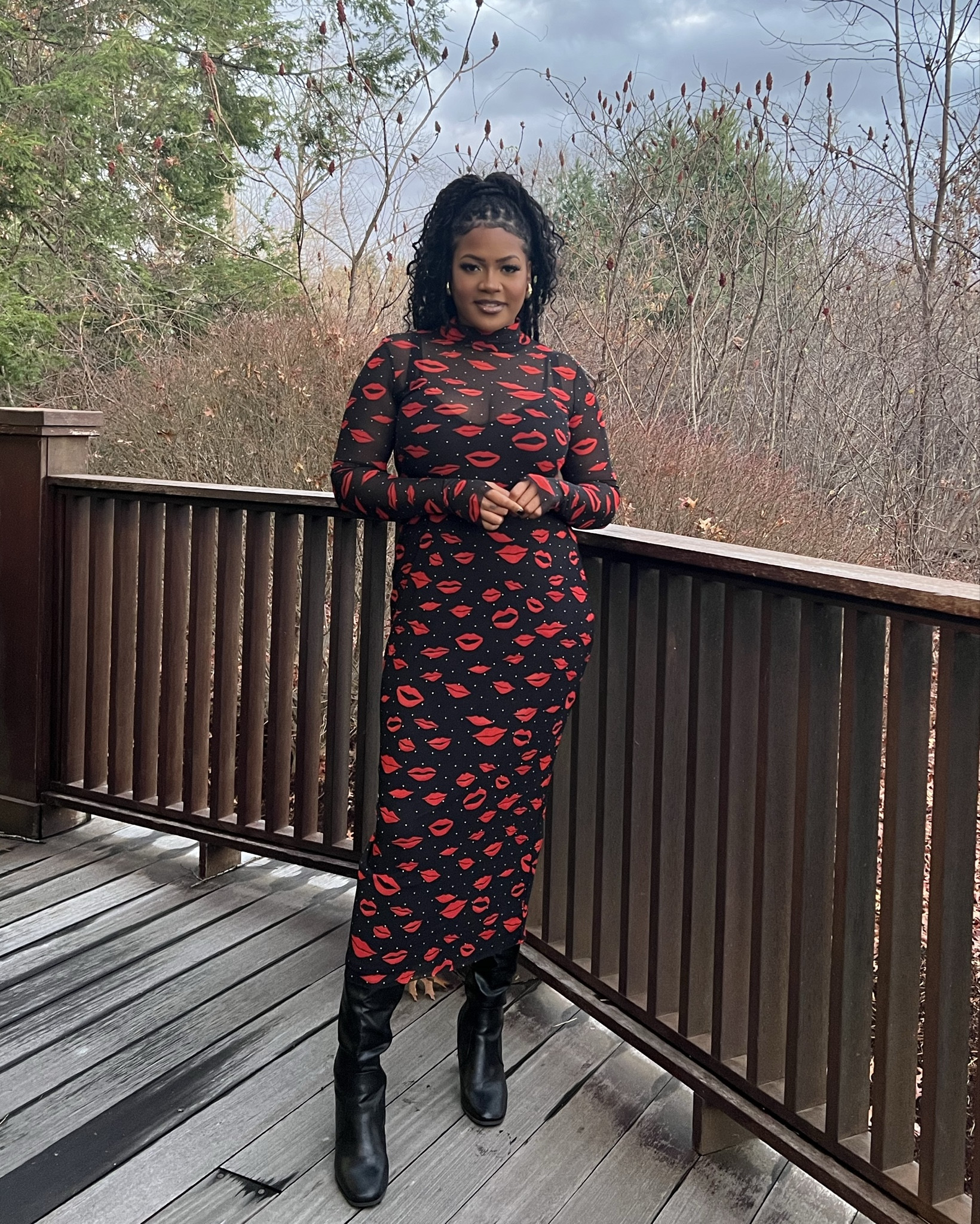 Birthday party vibes! 🥰🌹
.
#locs 

#LTKMidsize #LTKParties #LTKBeauty