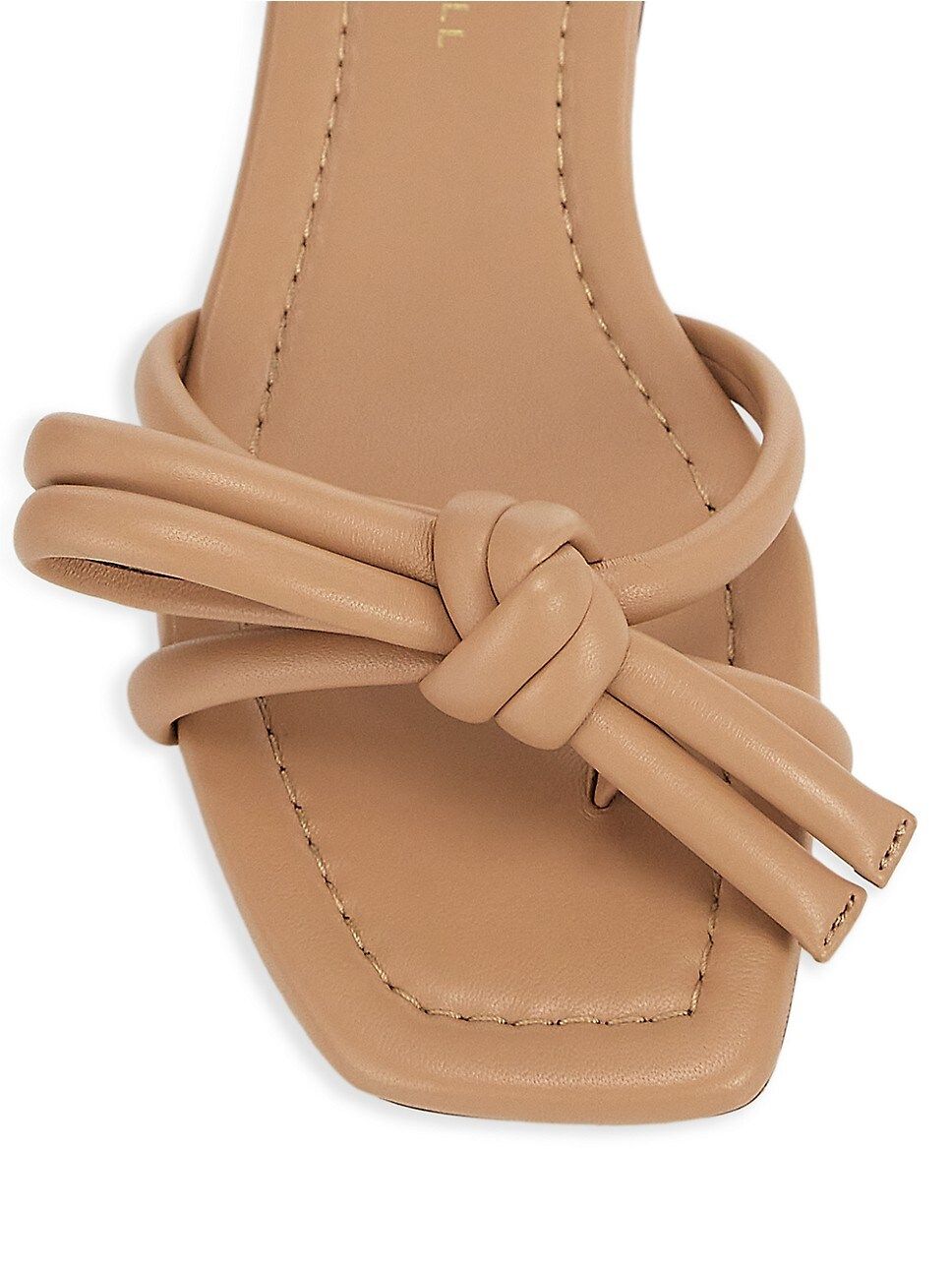 Hadley Leather Bow Flat Sandals | Saks Fifth Avenue