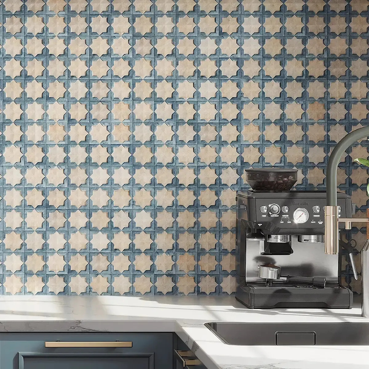 Sultana Celeste Blue Porcelain Tile 12x22 | Tile Club | Tile Club