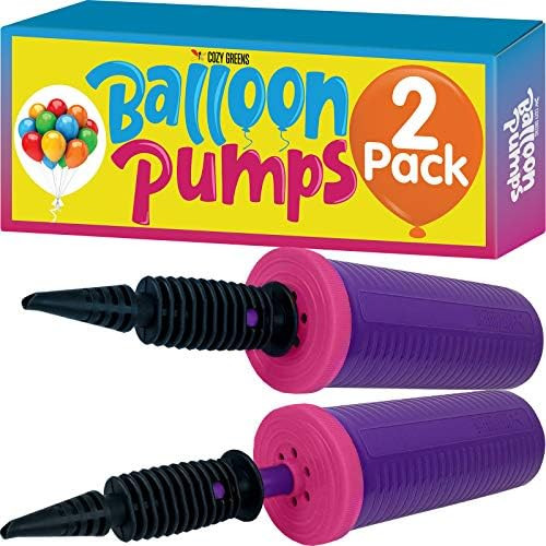 Balloon Pump Hand Held, Inflator Air Pump for Balloons - 2Way Dual Action, 2Pack: Friends can Help - | Amazon (US)