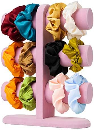 Scrunchie Holder Stand | Bracelet Holder and Hair Accessories Organizer – Great for Scrunchies, Hair | Amazon (US)
