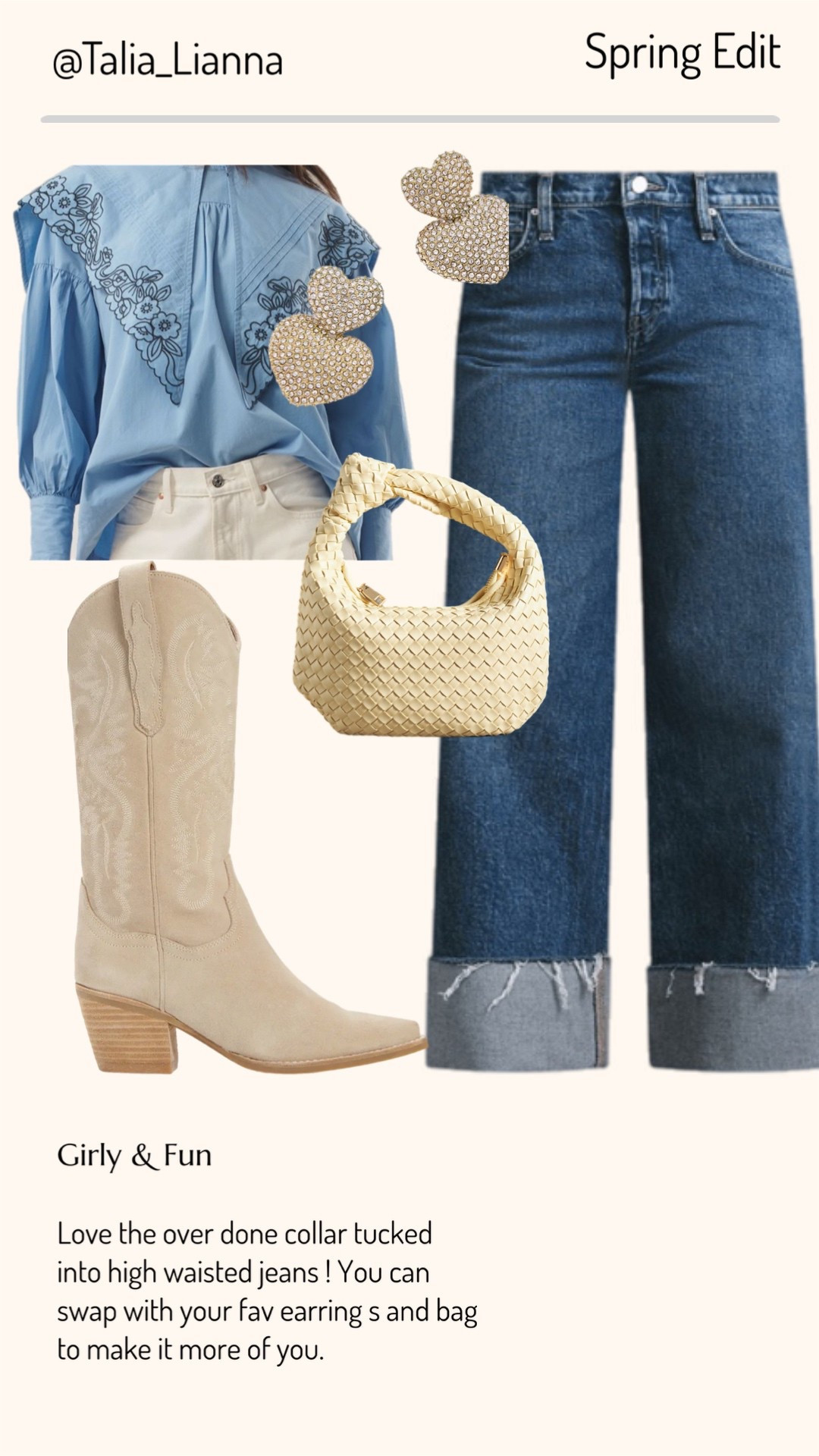 Love anything that makes me
Feel girly! I love tucking my shirts I to high waisted jeans. The boot style is one of my favs especially to wear underneath denim. They run friendly size ✨😍

#LTKPetite #LTKStyleTip